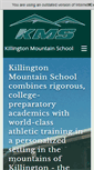 Mobile Screenshot of killingtonmountainschool.org